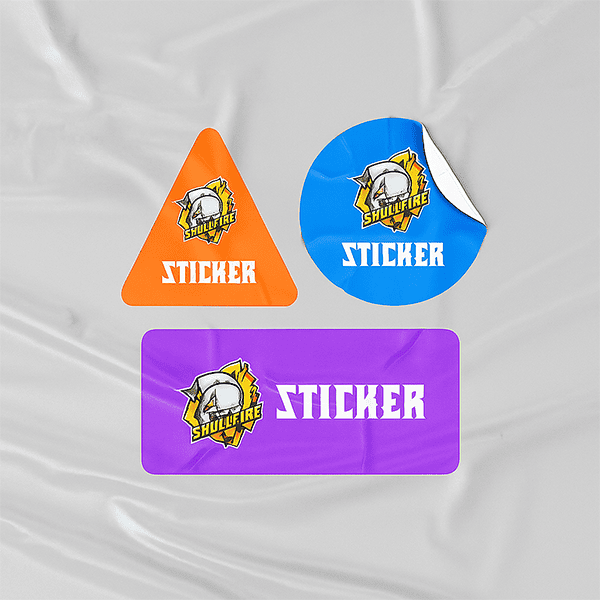 Custom Shape Stickers