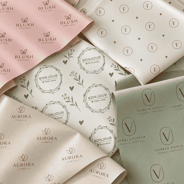 Custom Garment Wrapping Paper