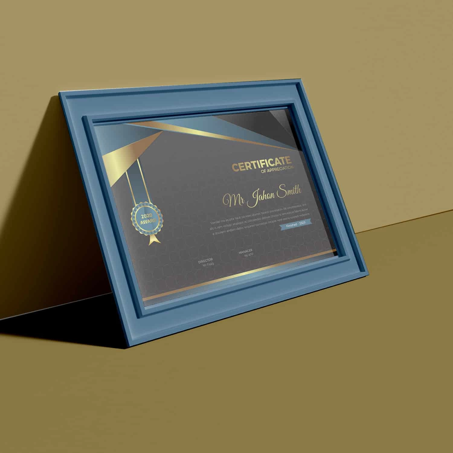 Luxury Certificate