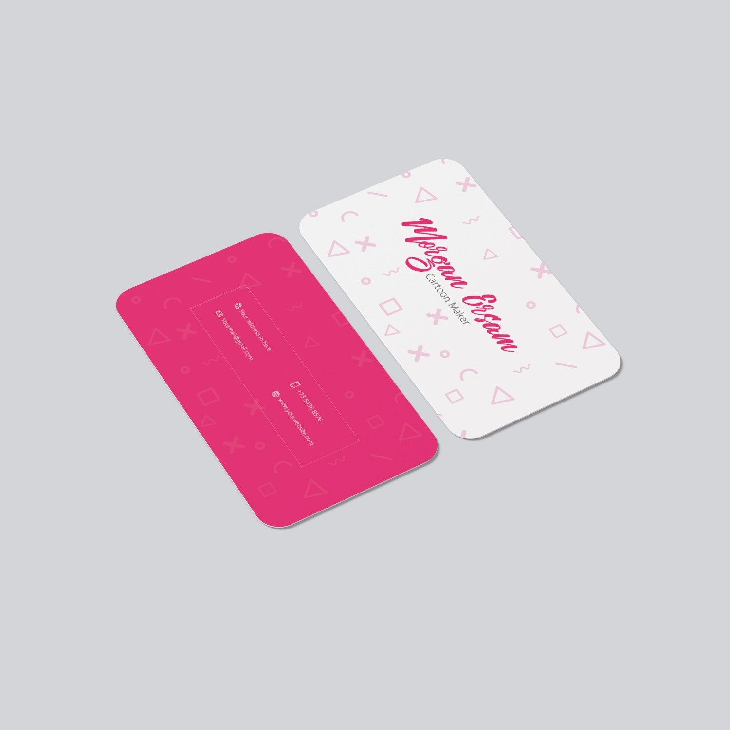 Velvet Visiting Cards – Soft-Touch