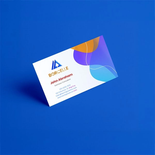 Plastic Spot UV Business Cards 1
