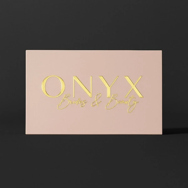 Raised Foil Thick Business Cards 1