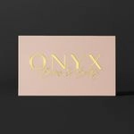 Raised Foil Thick Business Cards 1