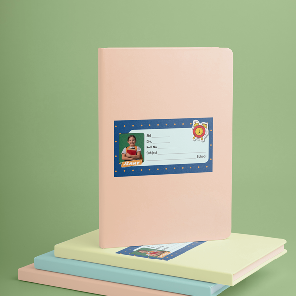 Custom Notebook Stickers & School Labels Online | Tagsen | Yoomark
