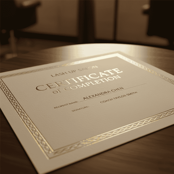 Luxury Certificate 1