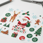 Christmas stickers 1