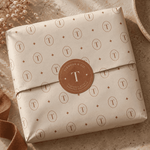 Custom Garment Wrapping Paper with Botanical Design