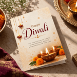 Custom Greeting Cards for Diwali Wishes