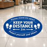 Custom Floor Sticker Printing