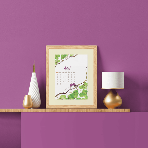 Custom Calendar Photo Frame 4