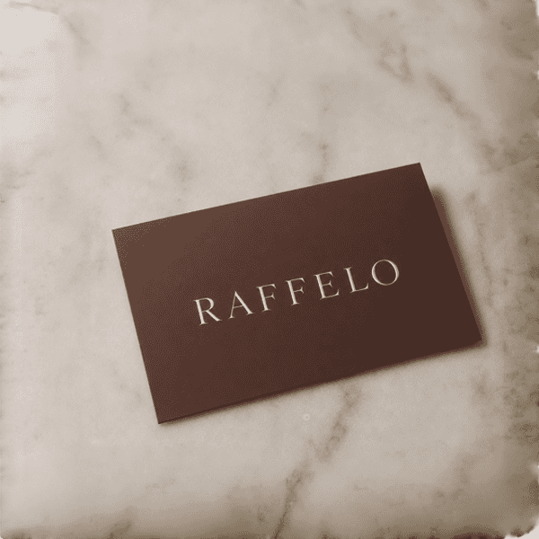 Raised Foil Business Card 2
