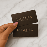 Raised Foil Business Card 1