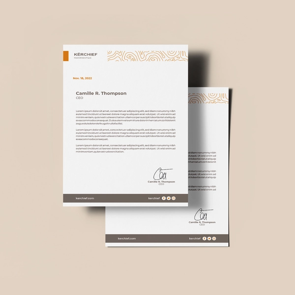 Custom Letterhead 1