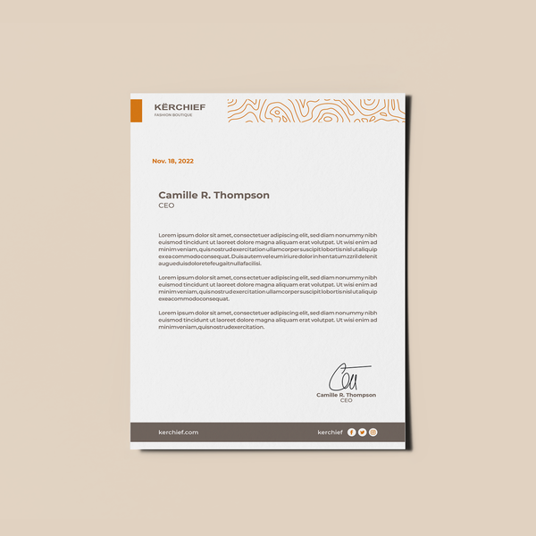 Custom Letterhead 2