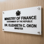Premium Wall Mounted Acrylic Name Plate