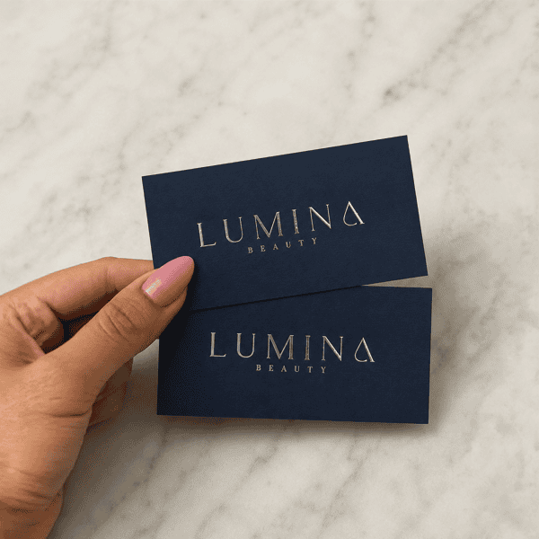 Raised Foil Business Card 3