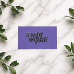 450 GSM Silver Foil Business Card