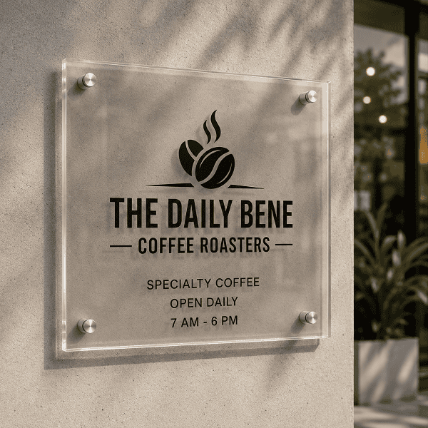 Acrylic Sign Board Price India | Custom LED Signs
