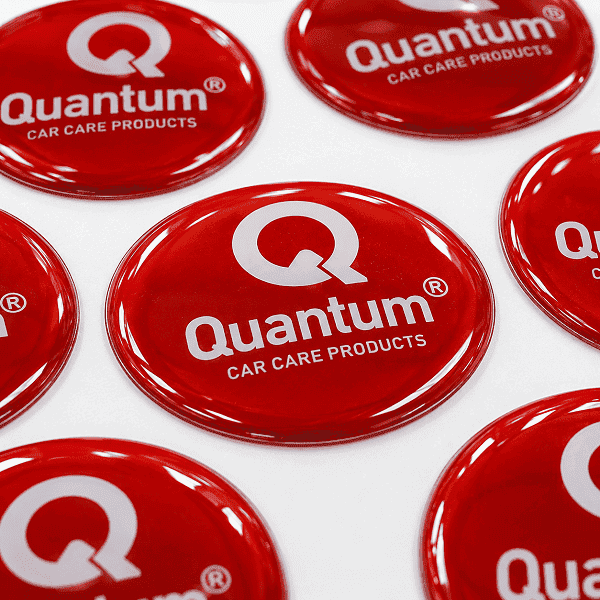 Dome Sticker Manufacturer in India | 3D Epoxy Labels | Tagsen