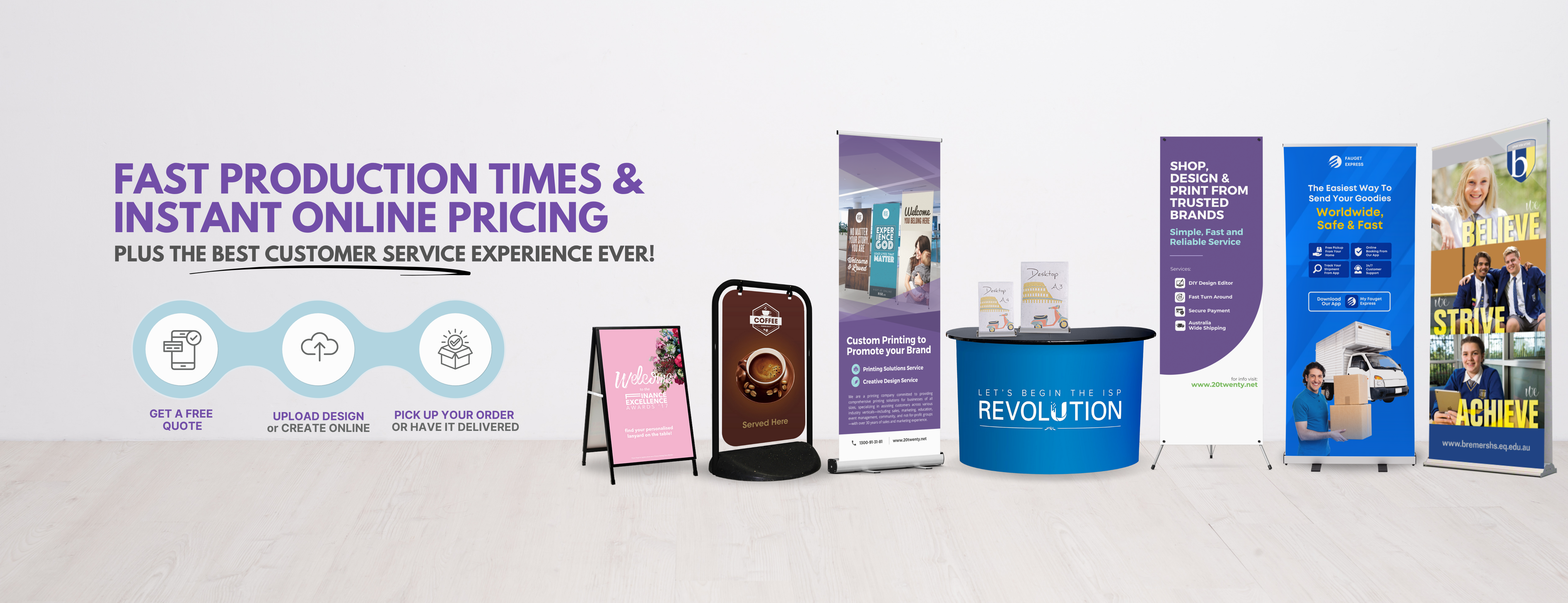 Fast Production and Instant Online Pricing