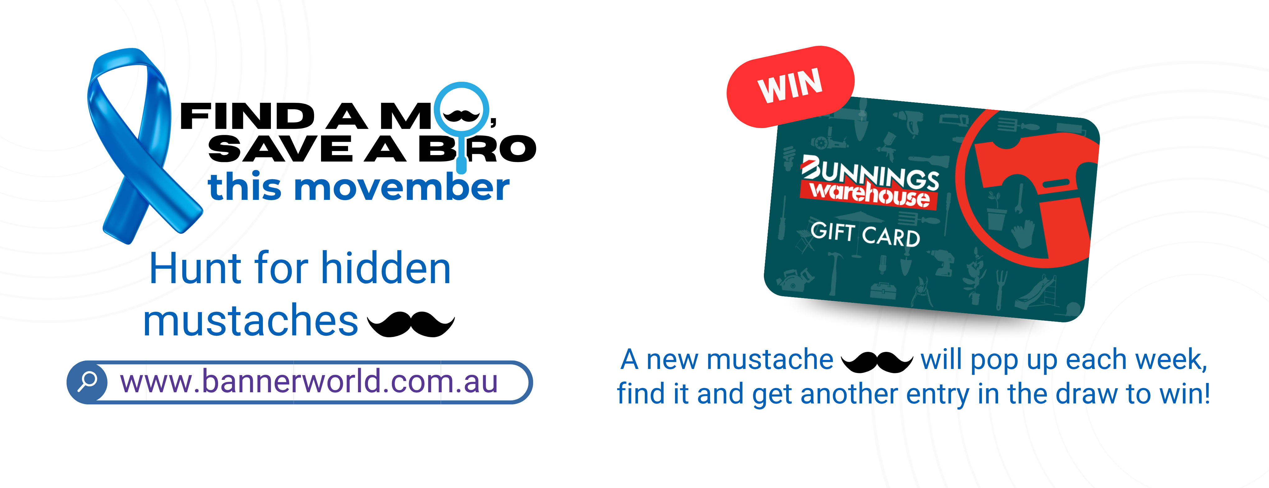 Movember - Find A Mo, Save a Bro