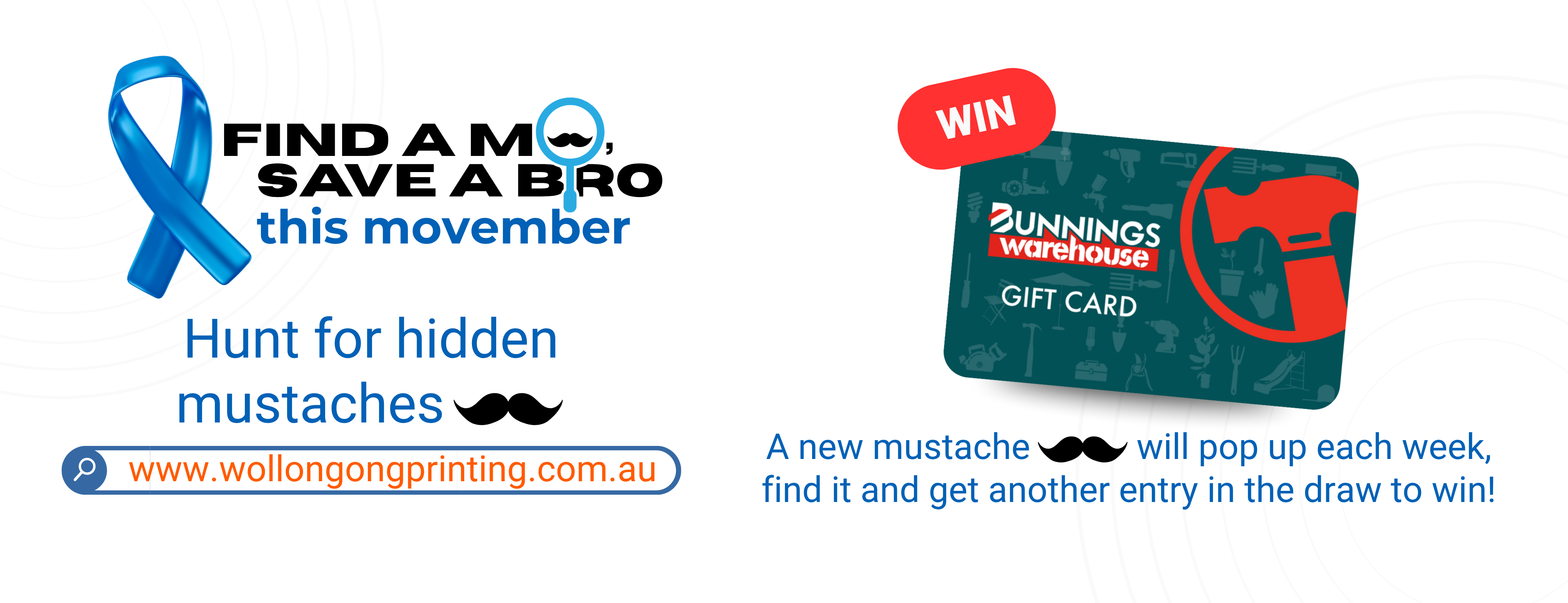 Movember - Find a Mo, Save a Bro