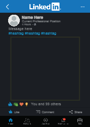 LinkedIn (Dark) - 850x1200 (Over Sized)