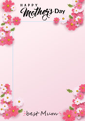 Mother's Day - (Best Mum) 700x1000 - Medium