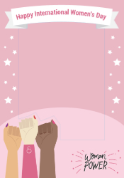 02_International Woman's Day - (Woman Power) 700x1000 - Medium