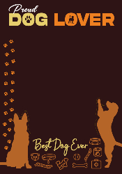 Pet Dog - (Proud Dog Lover) 700x1000 - Medium