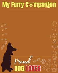 Pet Dog - (My Furry Companion) 1200x1500 - Large