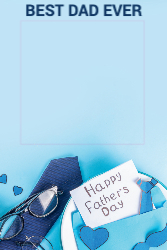 Father's Day (Best Dad) - 600x900mm