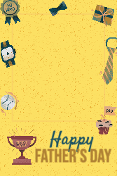 Father's Day (Yellow) - 600x900mm