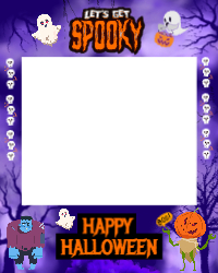 Halloween - Let's Get Spooky - 1200x1500mm