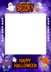 Halloween - Let's Get Spooky - 850x1200mm