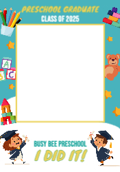 Graduation - Preschool - 700x1000mm