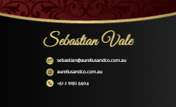 Stationary BusinessCard Luxury Maroon and Gold