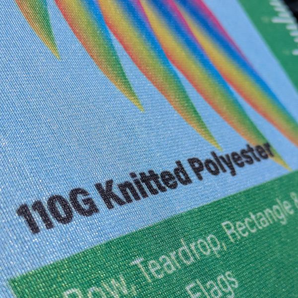 FABRIC - 110G KNITTED POLYESTER