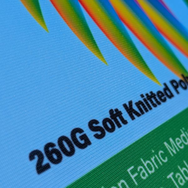 FABRIC - 260G SOFT KNIT POLYESTER