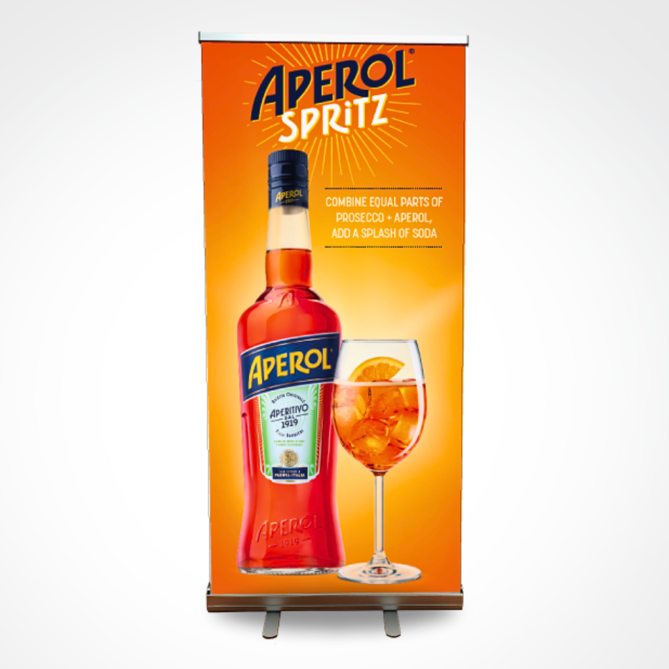 business silver class pull up banners