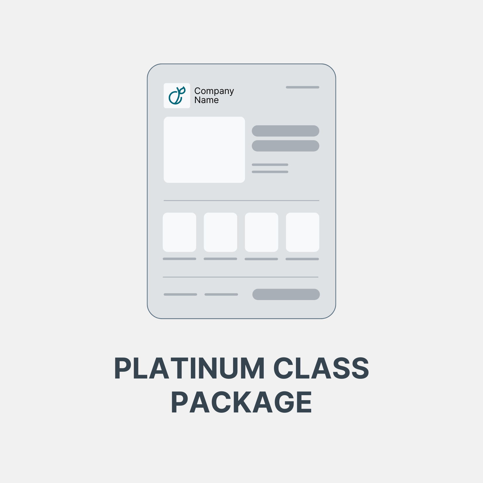 PLATINUM FIRST CLASS DESIGN PACKAGE