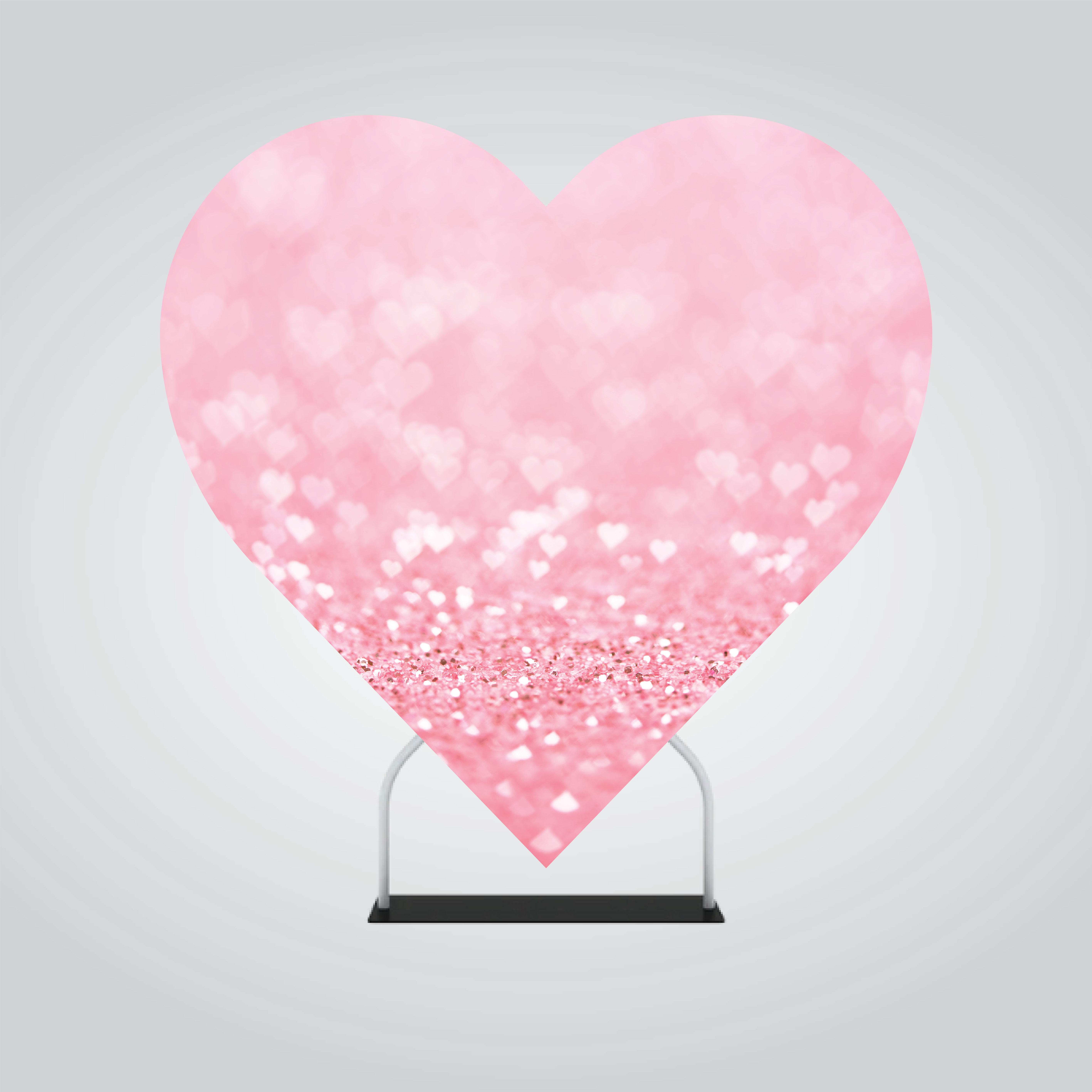 EZYSKINZ HEART SHAPED MEDIA WALL eyskinz heart shaped media wall