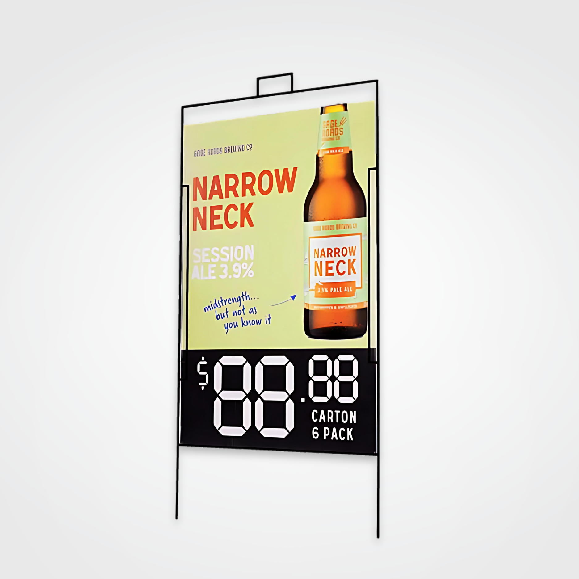 corflute ground stakes