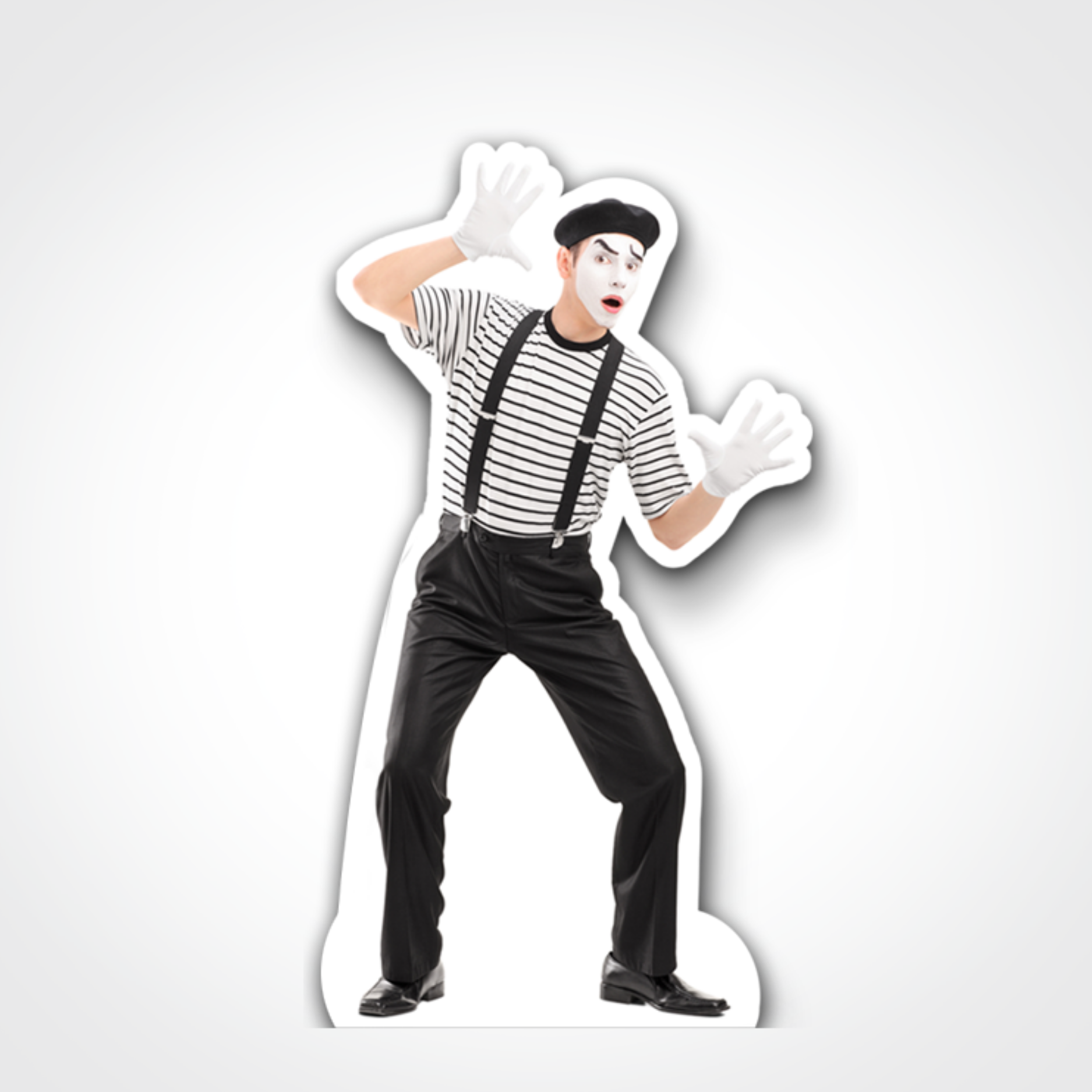 LIFESIZE STANDEE lifezise corflute standee