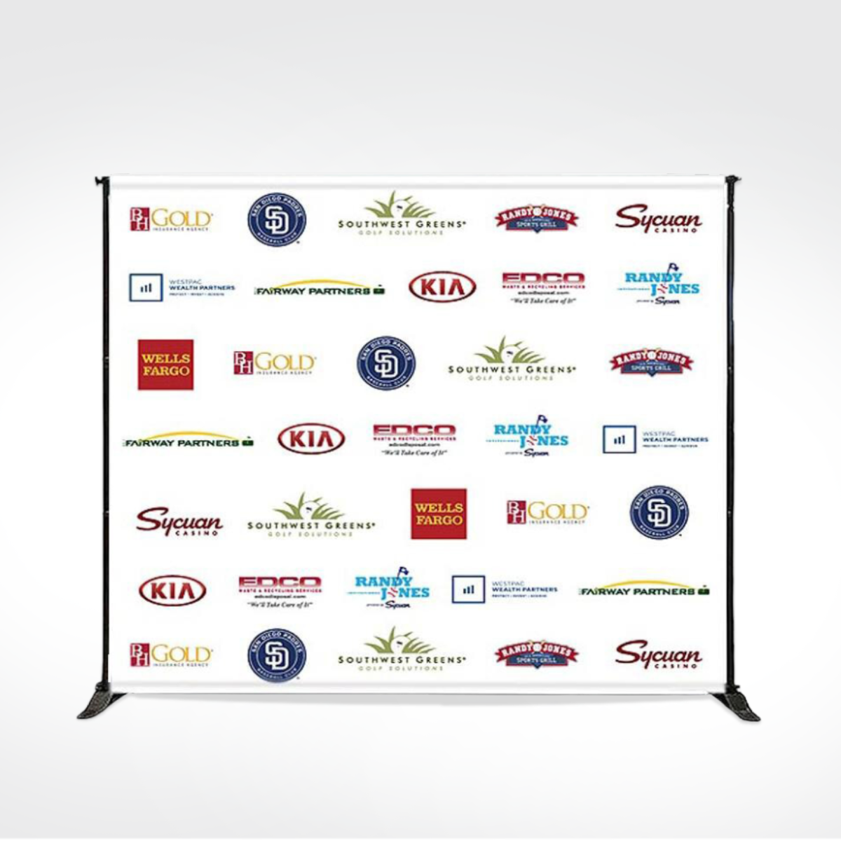 telescopic media backdrop