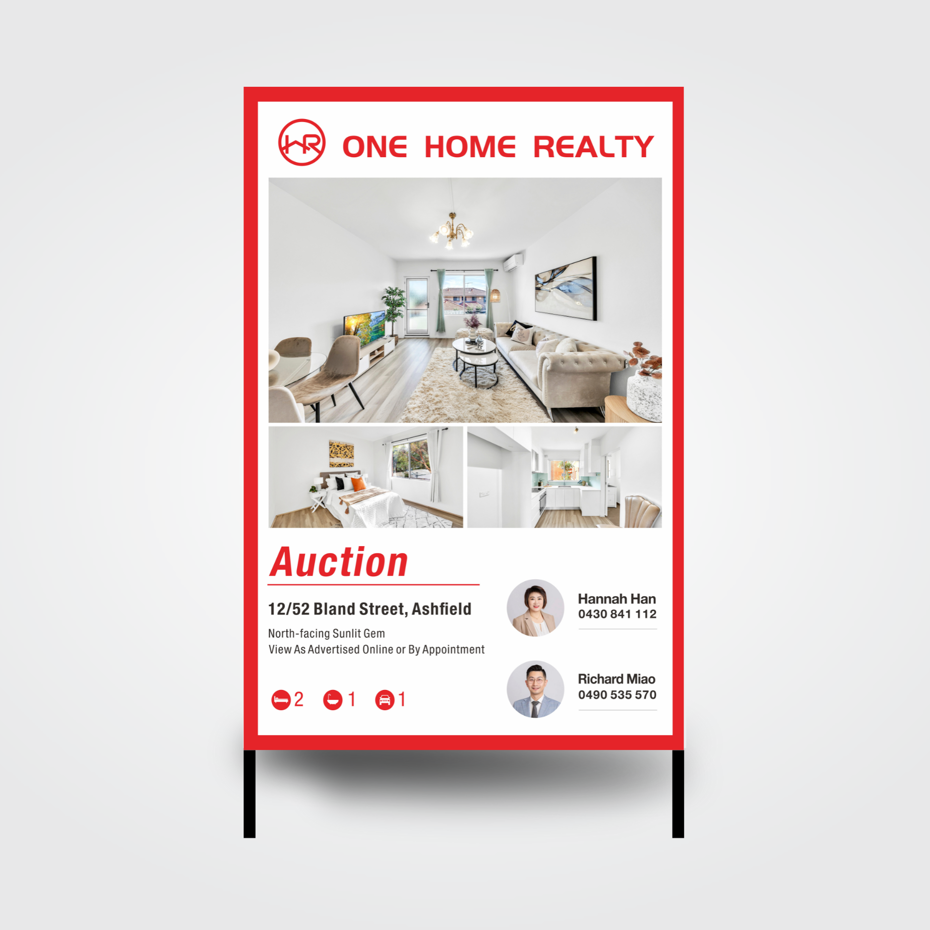 real estate signboards