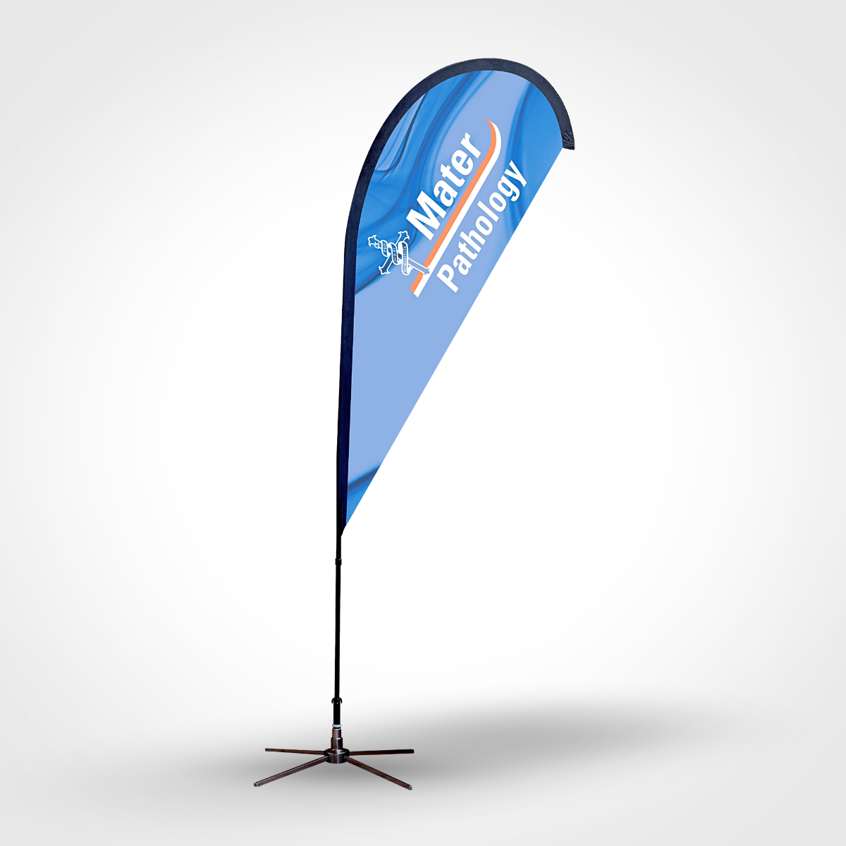 teardrop flag promotional