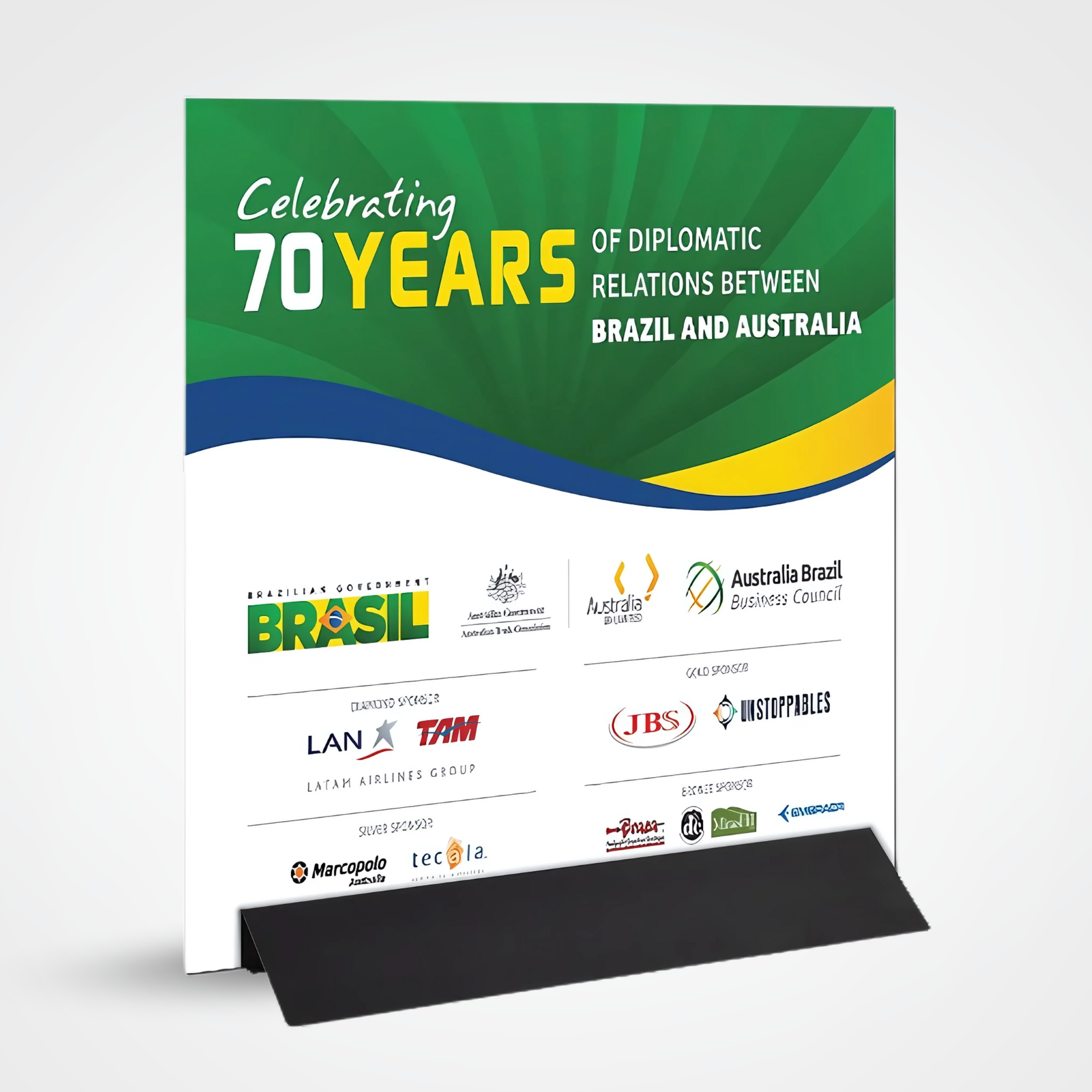 teepee sign holder 1000mm