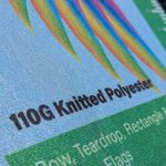 FABRIC - 110G KNITTED POLYESTER 3