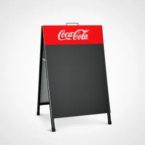 A-Frame - Chalkboard - Coca Cola